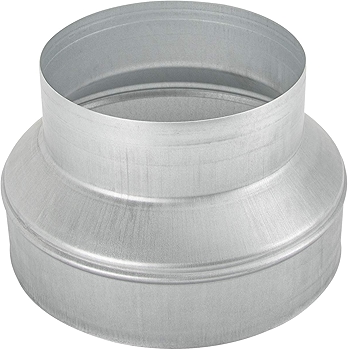 空气管道减径器 8到6英寸 通用适配器 通风系统用金属管道减小器