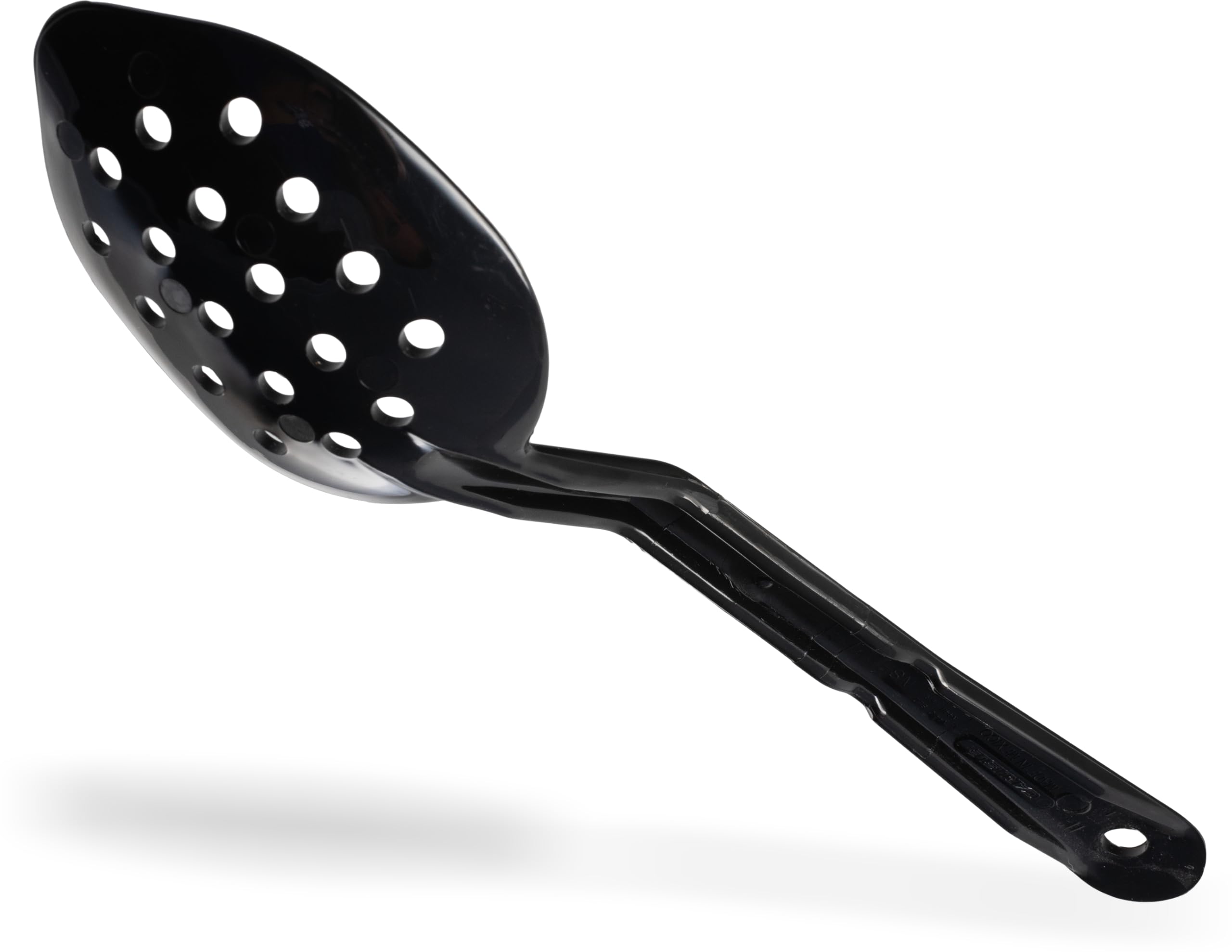 Slotted Spoons by Carlisle FoodService Products – 1 Count (Pack of 1), 1.5 fluid_ounces, Plastic, Black, Model 442603