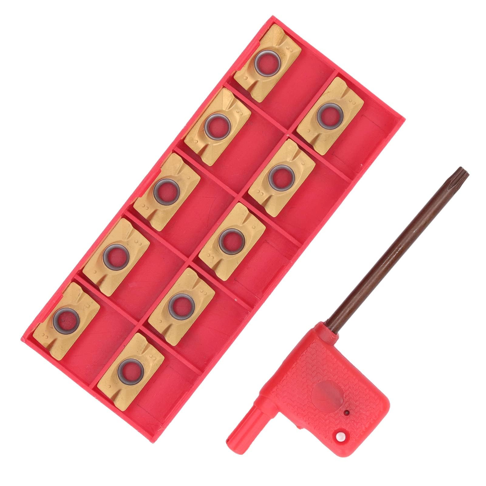 Ensemble Support Fraise Face Milling Tooling MT3 FMB27 BAP 400R 80 27 6T avec Inserts 1604APMT