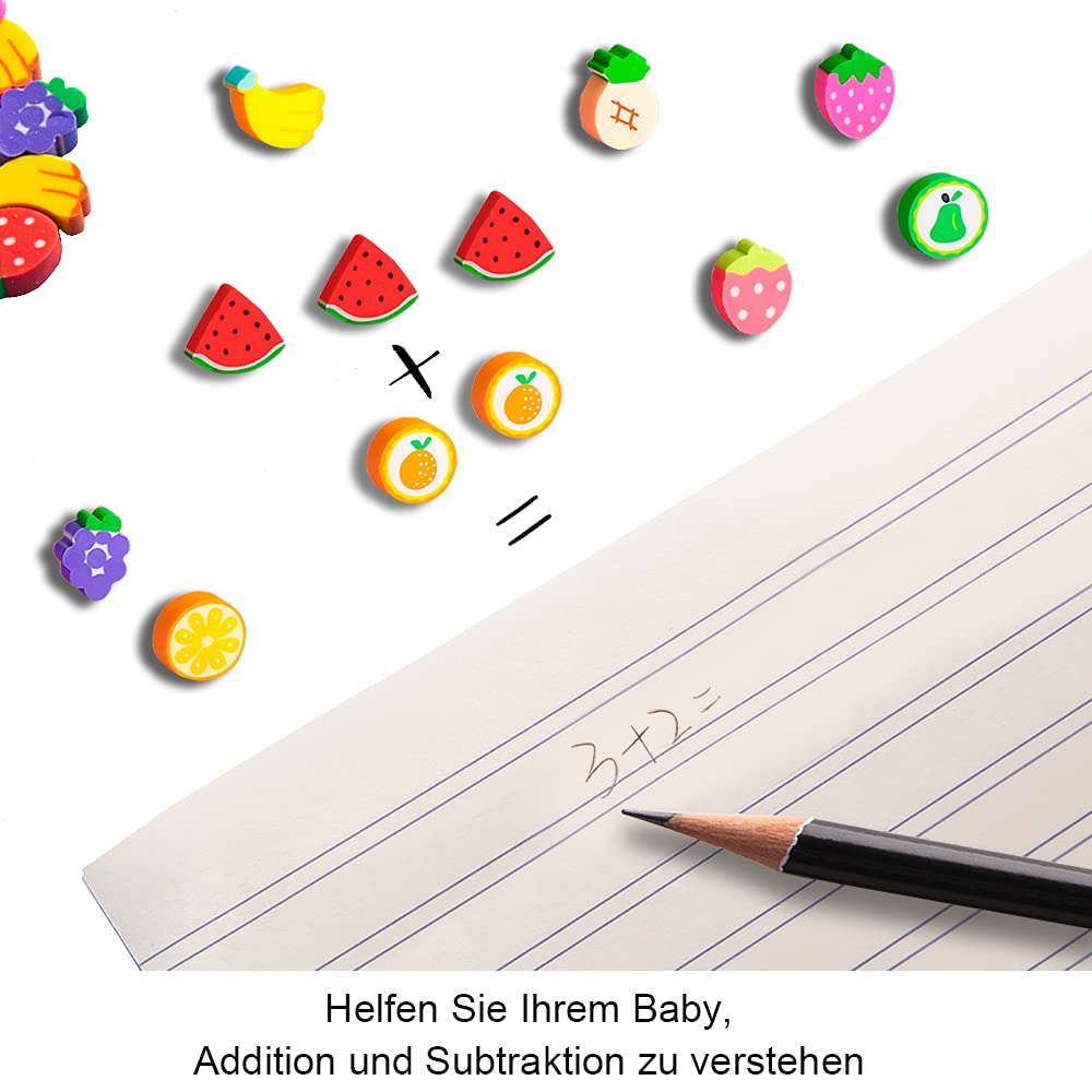 NEBURORA 30 Tier-Radiergummis – Bunt Gemischt, Aus Gummi, Für Schule, Party & Geschenke