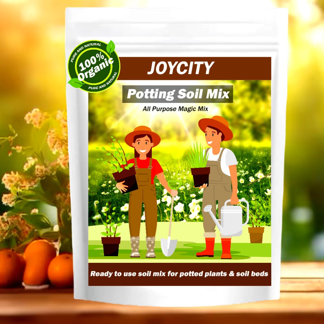 Joycity Enriched Organic Earth Magic Potting Soil Fertilizers for Plants - 3 Kg | Potting Soil Mix for Plants Home Gardening (B0CKS1L8C8) Amazon Price History, Amazon Price Tracker