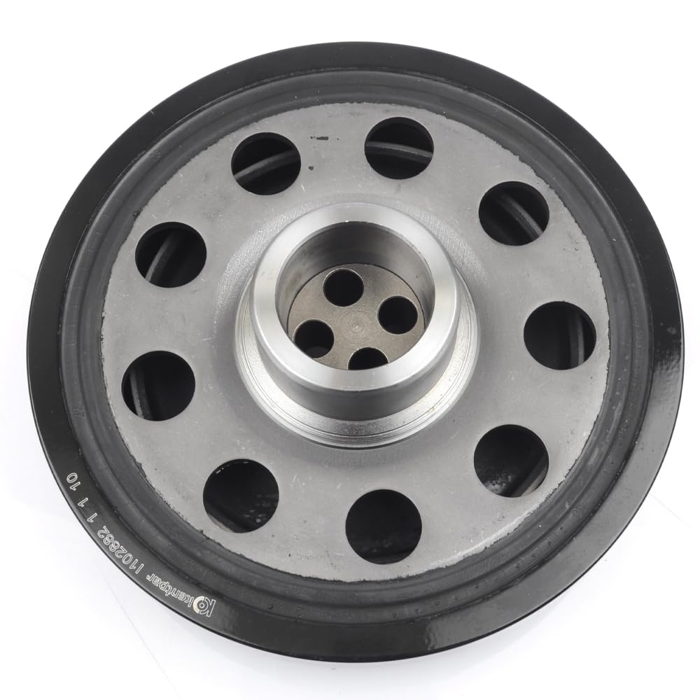 ROBUST Schwingungsdämpfer Scheibe Kurbelwelle Riemenscheibe für BMW 1 Series E81 E82 E87 E88 116d 118d 120d 3 Series E90 E91 E92 316d 318d 320d X1 E84 18d 20d X3 E83 18d 20d 11237823191 11237799153