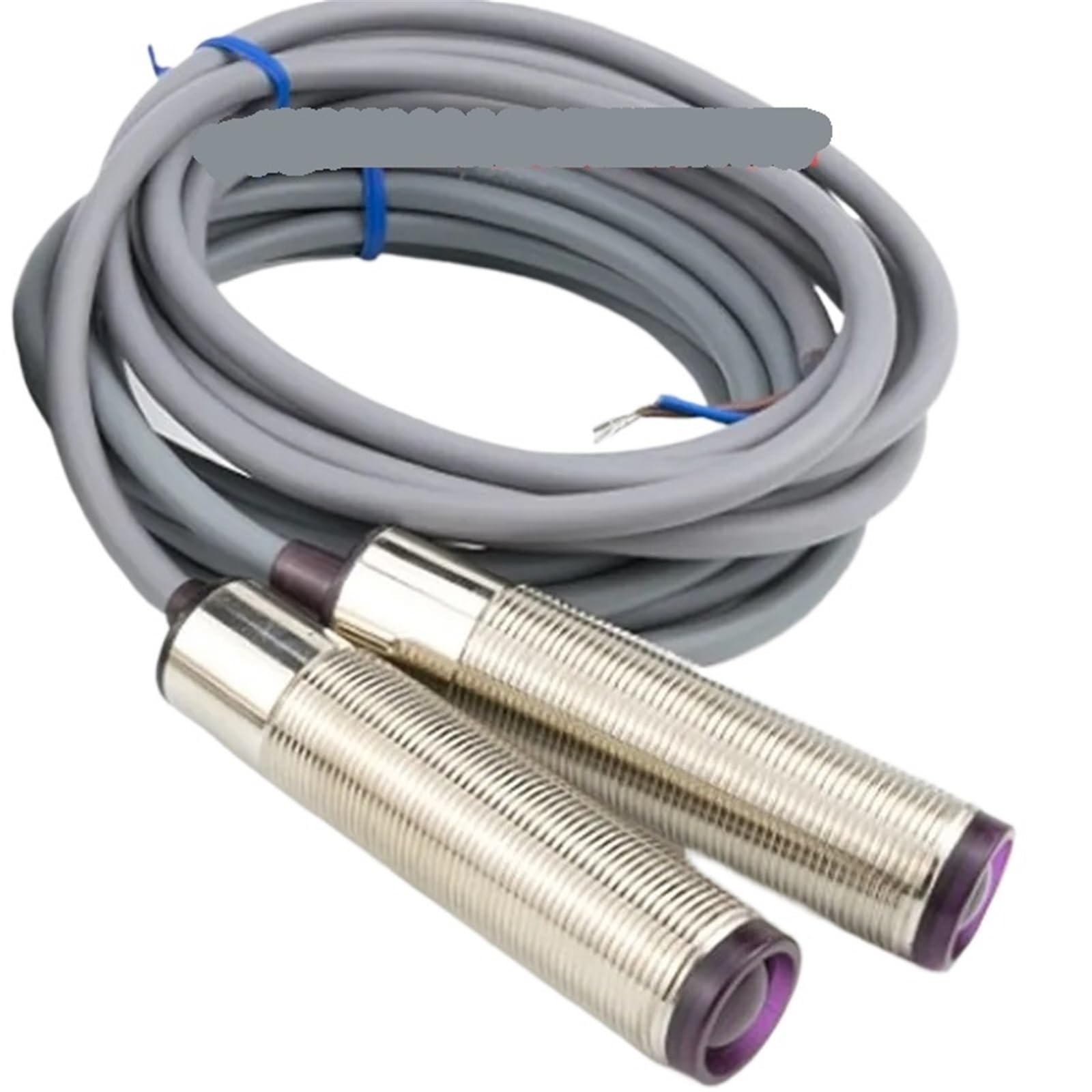 Pxqchavln 15M Npn Open Closed 1Pcs M18 Photoelectric Switch Sensor Induction Dc24v Distance 5M 15M Npn Pnp(15M Npn Open Closed)
