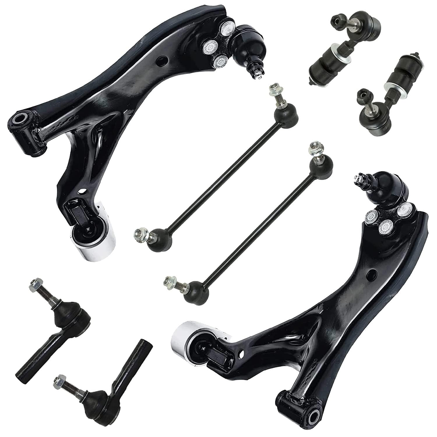 Detroit Axle - 8pc Front End Kit for 2005-2006 Chevy Equinox 2002-2007