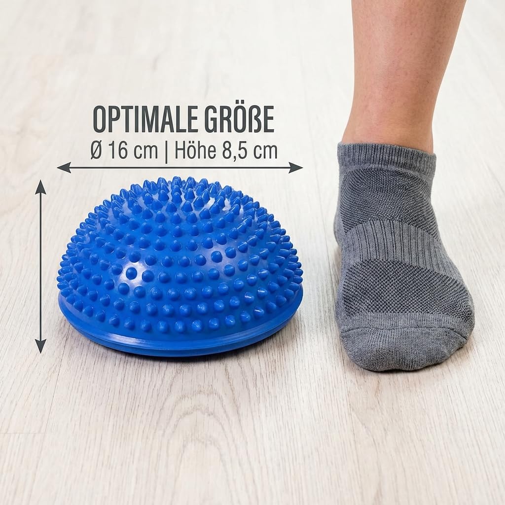 Tavola Propriocettiva Pedana di Equilibrio per Fitness Fisioterapia e Riabilitazione Balance Board Antiscivolo