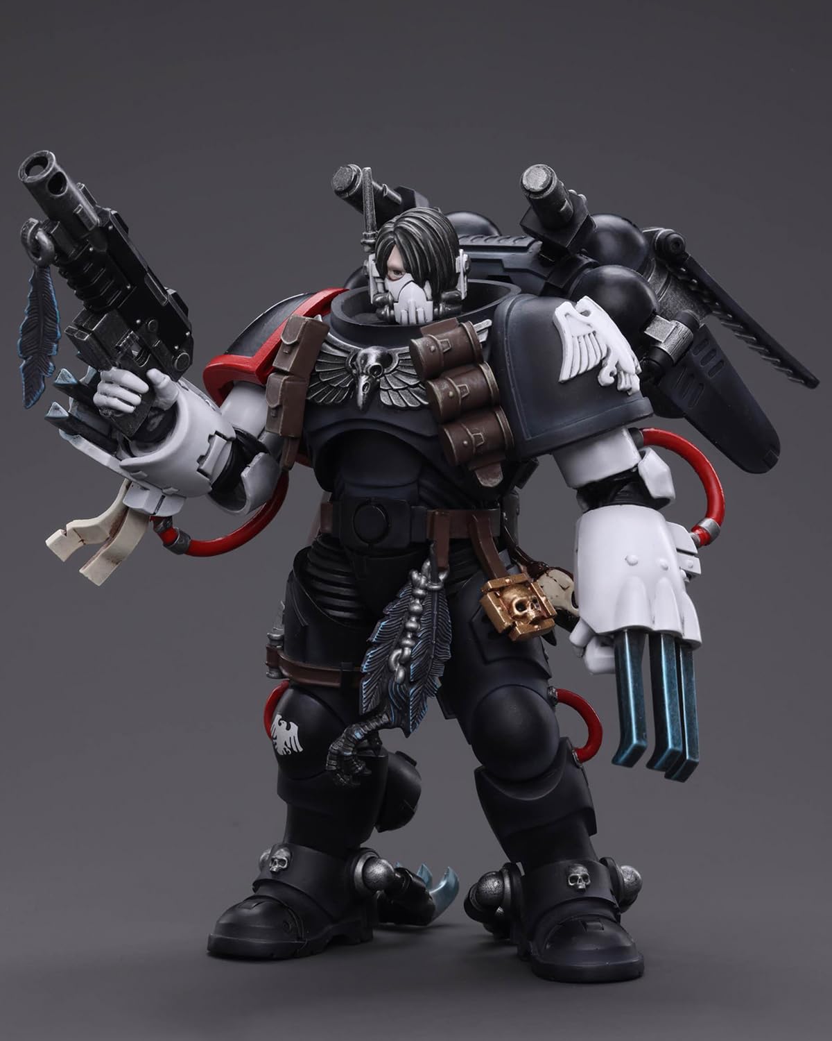 Figurine JoyToy Death Korps Of Krieg Veteran Squad - Échelle 1/18, Warhammer 40K, Neuve