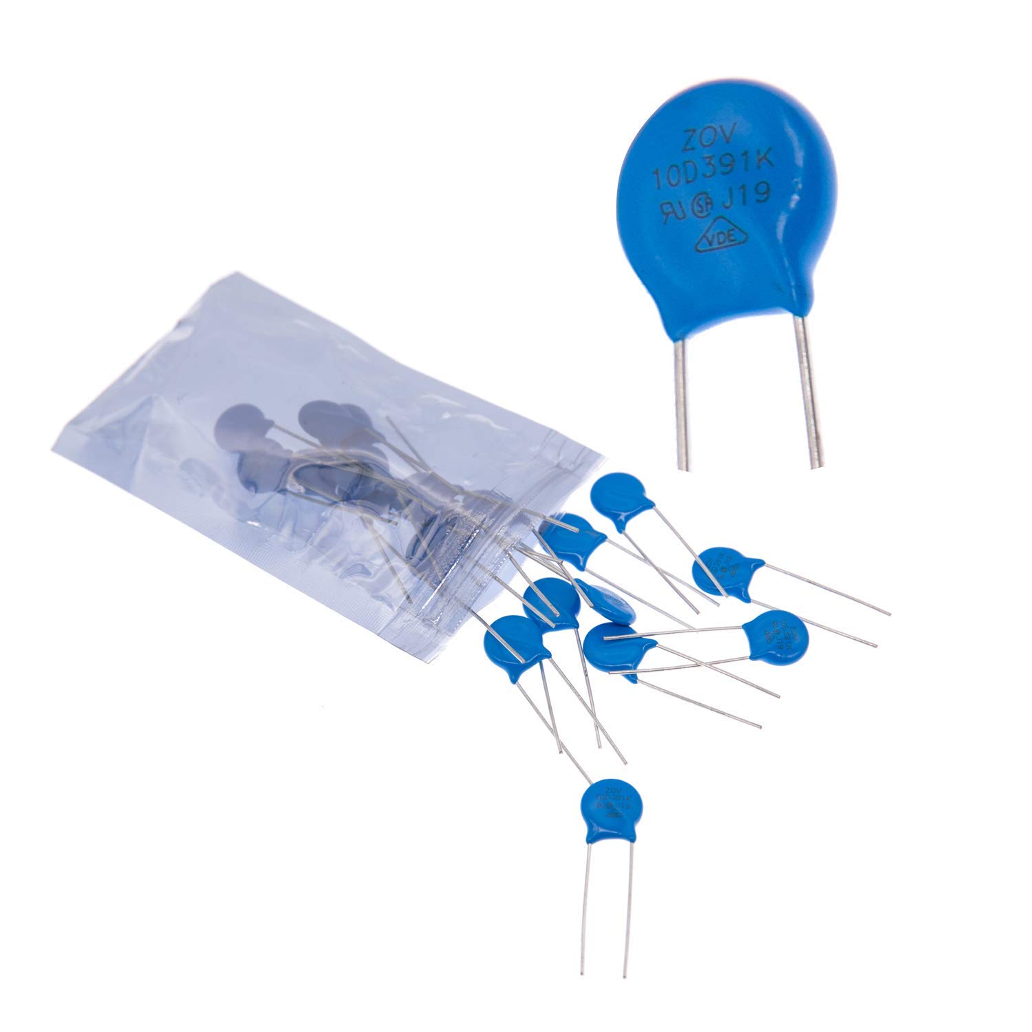 20 resistori varistori 10D391K, 390 V