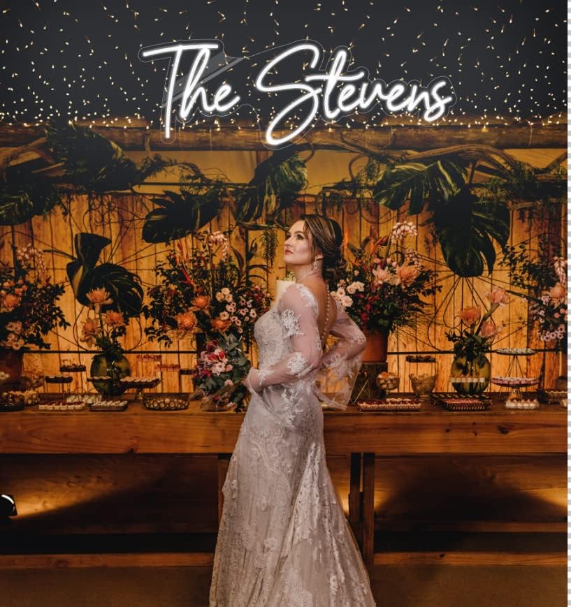 Custom Neon Sign,Neon Sign Customizable for Wall Decor,Birthday Gift, Gifts for girl,Girlfrend, christmas,Wedding,Party,Bar,Salon,Personalized Family Name ligh for Bedroom Decor - Image 4