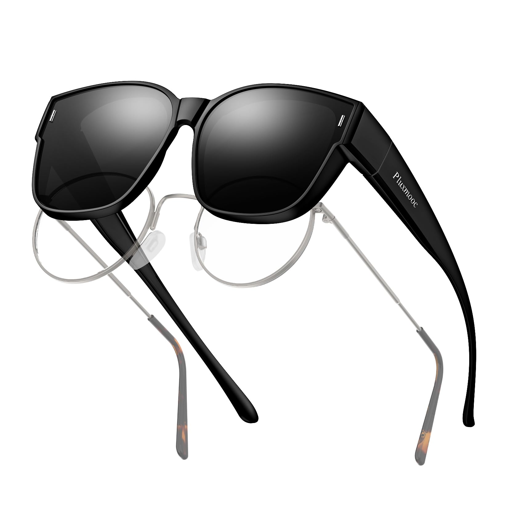 Fit Over Glasses Sunglasses for Women Men Oversized Polarized Sunglasses for Cover Prescription Glasses UV400