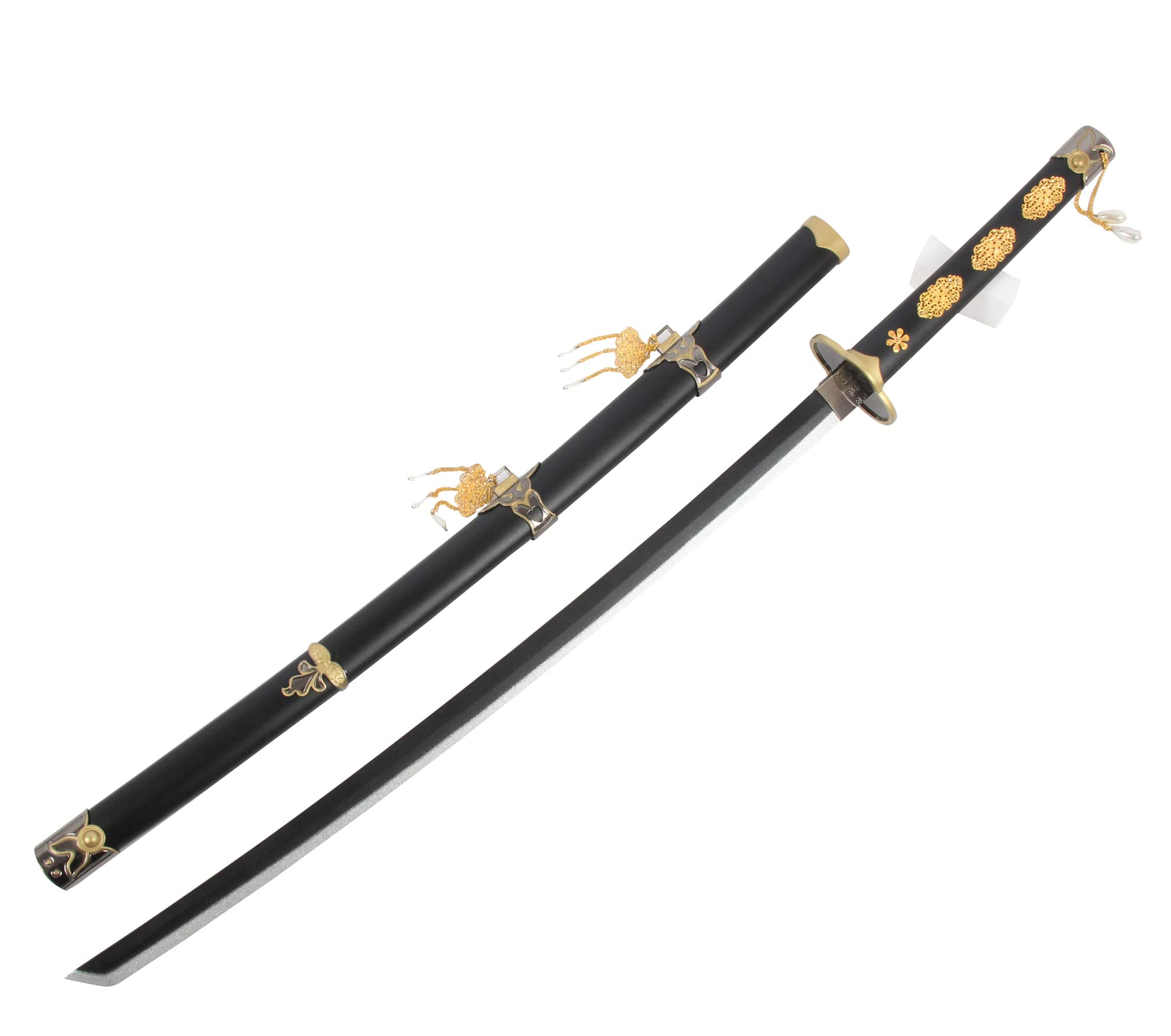 Amazon | 模造刀 木 日本刀 鶴丸国永 104cm 太刀 おもちゃ 時代劇 刀 