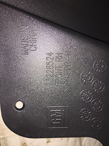 2015 Gm Front Molded Splash Guards - 23228521 #TOP5