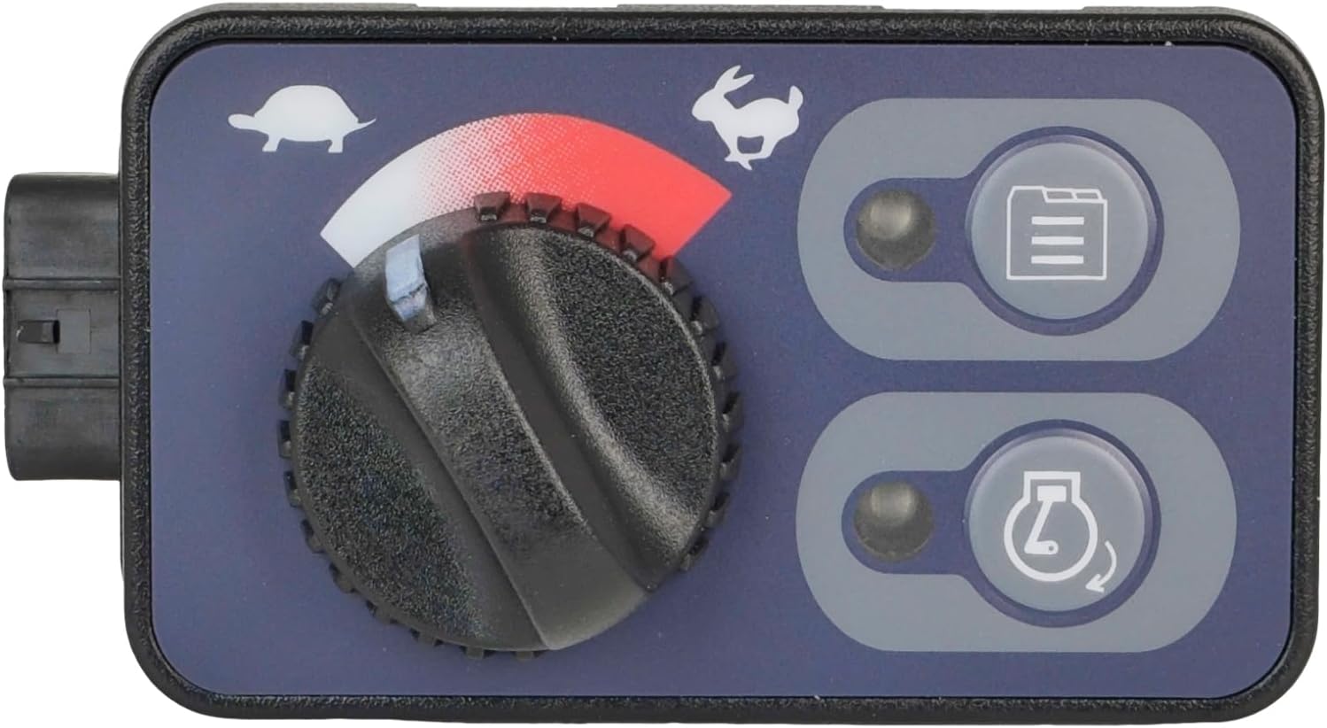 Speed Control Knob Panel RD809-53730 Compatible with Kubota KX080-3 KX080-3T KX121-3ST KX161-3ST U35-S2 U45ST Excavator RD80953730 8 Pin Light Indicator Switch Meter Button