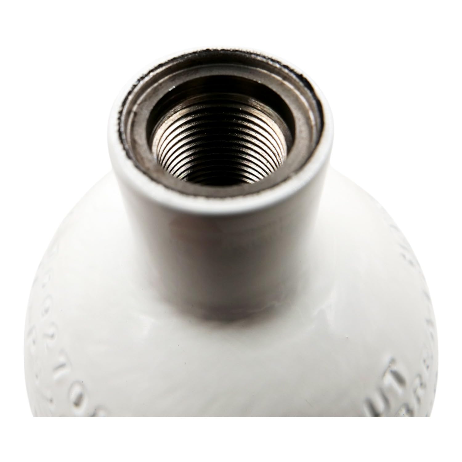 Bouteille en acier - 1 l - 200 bar - Diamètre de la bouteille : 83 mm - Sans valve