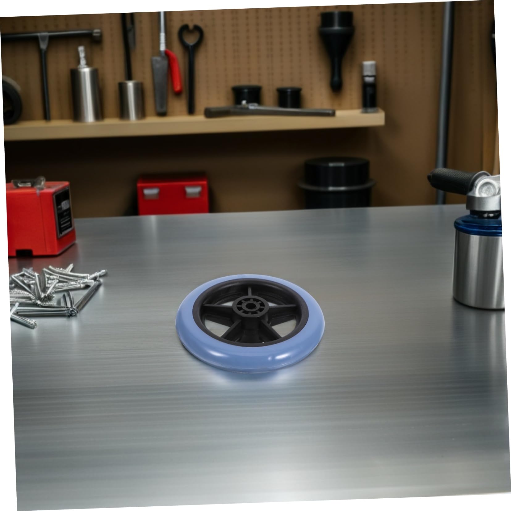 Veemoon 4piezas Ruedas de Repuesto Aplicables para Andadores Antideslizantes Ruedas para Andador para Uso Interior y Exterior de Repuesto para Andador