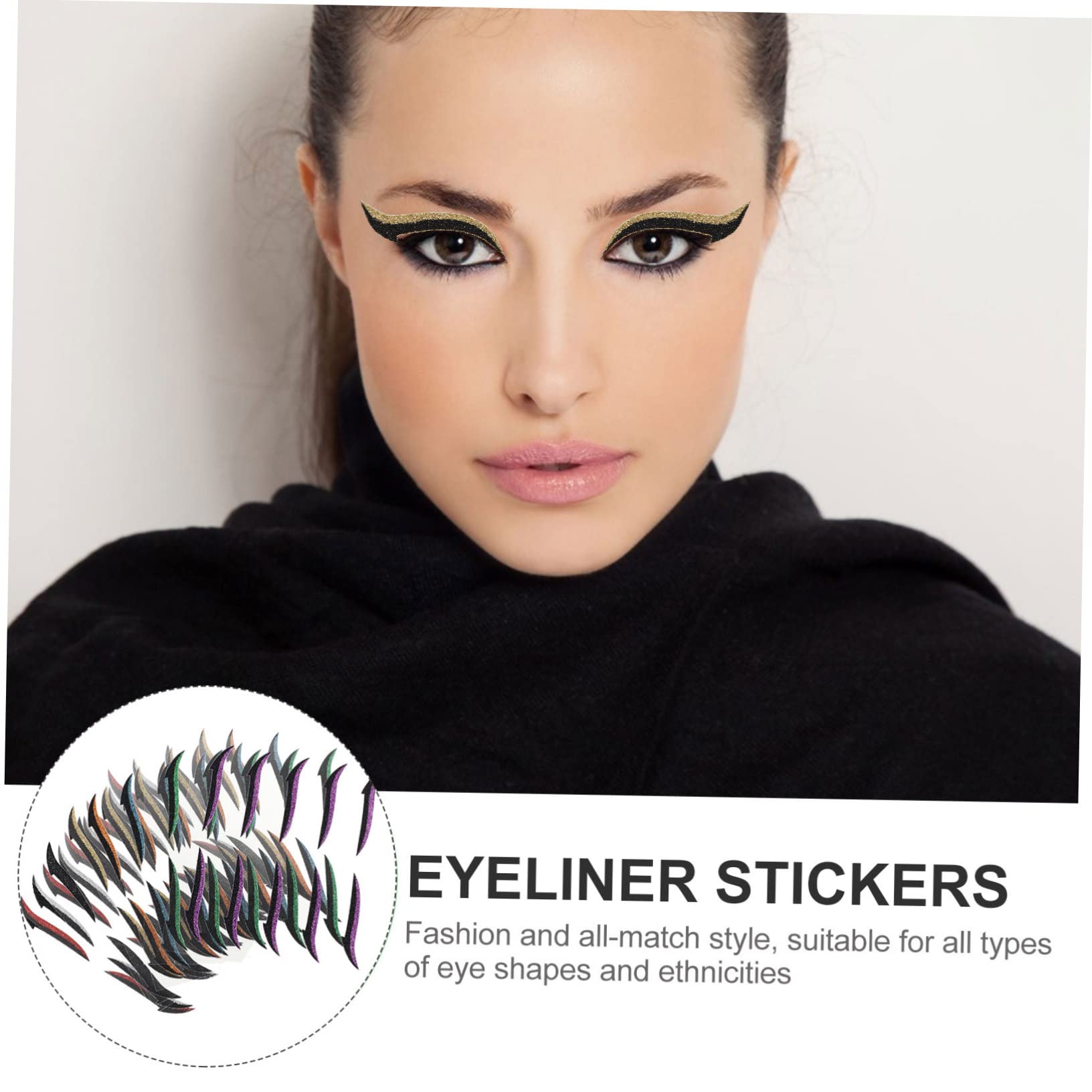 Healvian 200paires Autocollants De Maquillage Pour Yeux De Strips Double Eyelid Éléments De Mode Pour Halloween Soirées Cosplay Et Autres Occasions