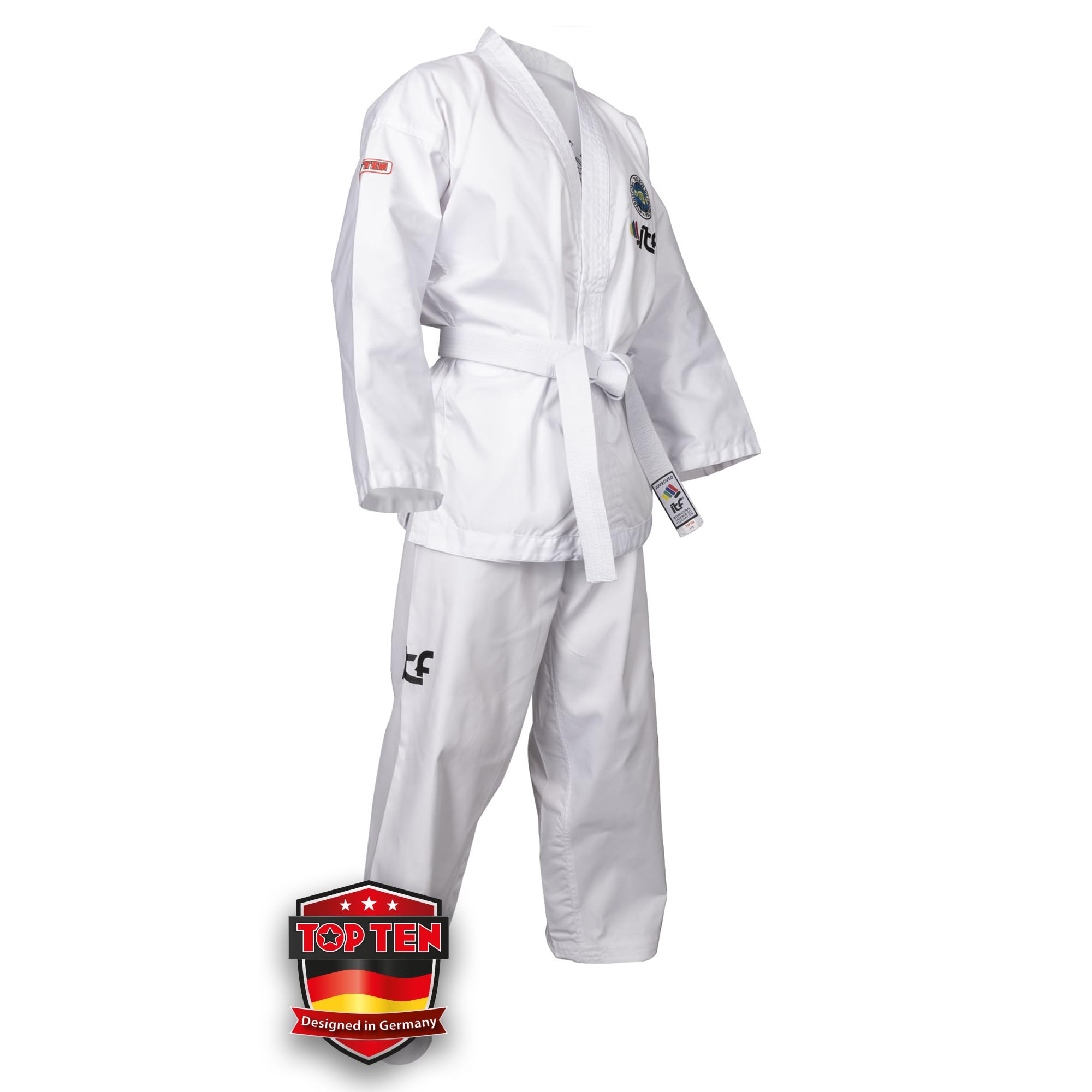 TOP TEN Taekwon-Do Dobok Kyong| Kampfsportanzug | ITF approved | TKD Uniform