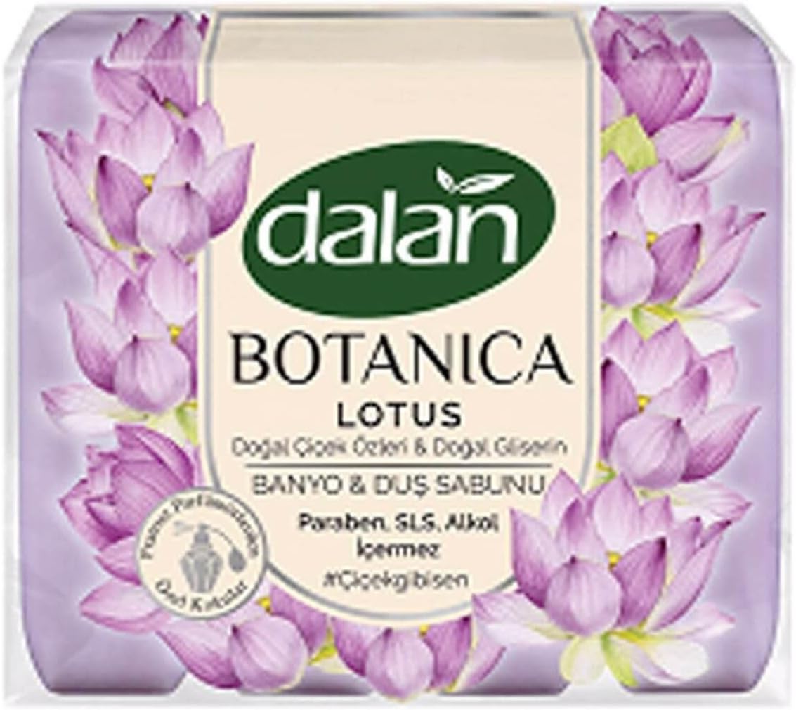 Dalan Botanica Lotus Banyo Duş Sabunu 150x4 g