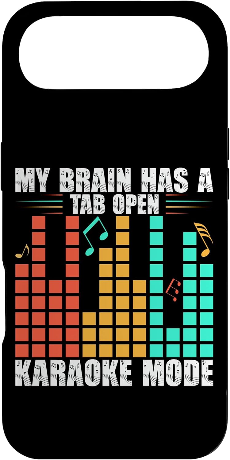 Karaoke Machine Funny Karaoke Mic Music Makers Singers Case for iPhone Air