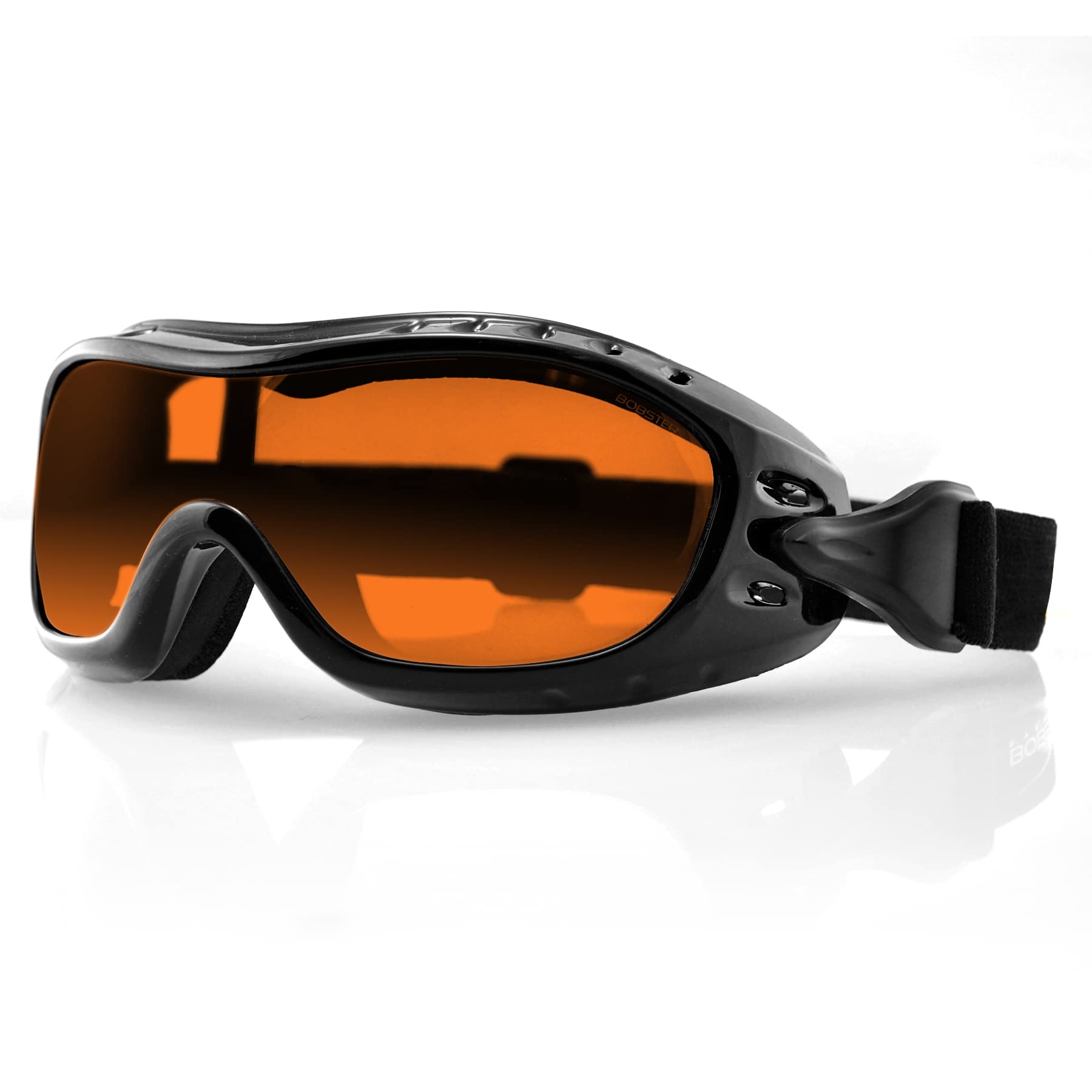 Amazon.com: Bobster® Night Hawk, Gloss Black Frame, Amber