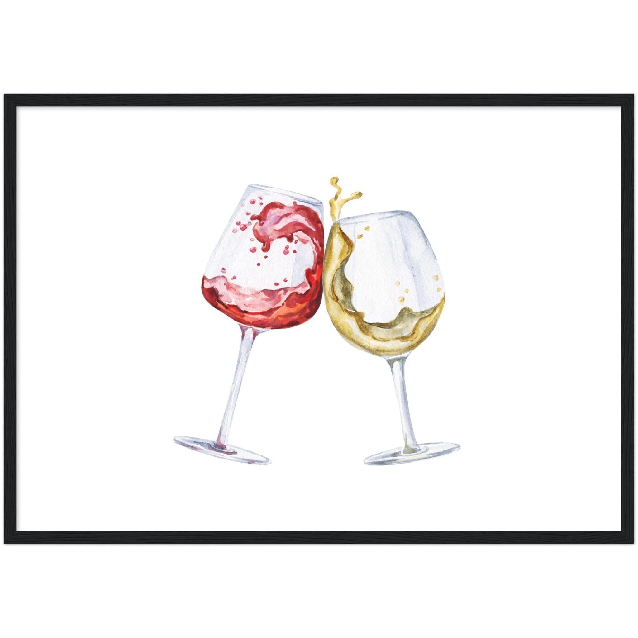 Décoration murale encadrée Cheers Wine pour sublimer votre salon - 6