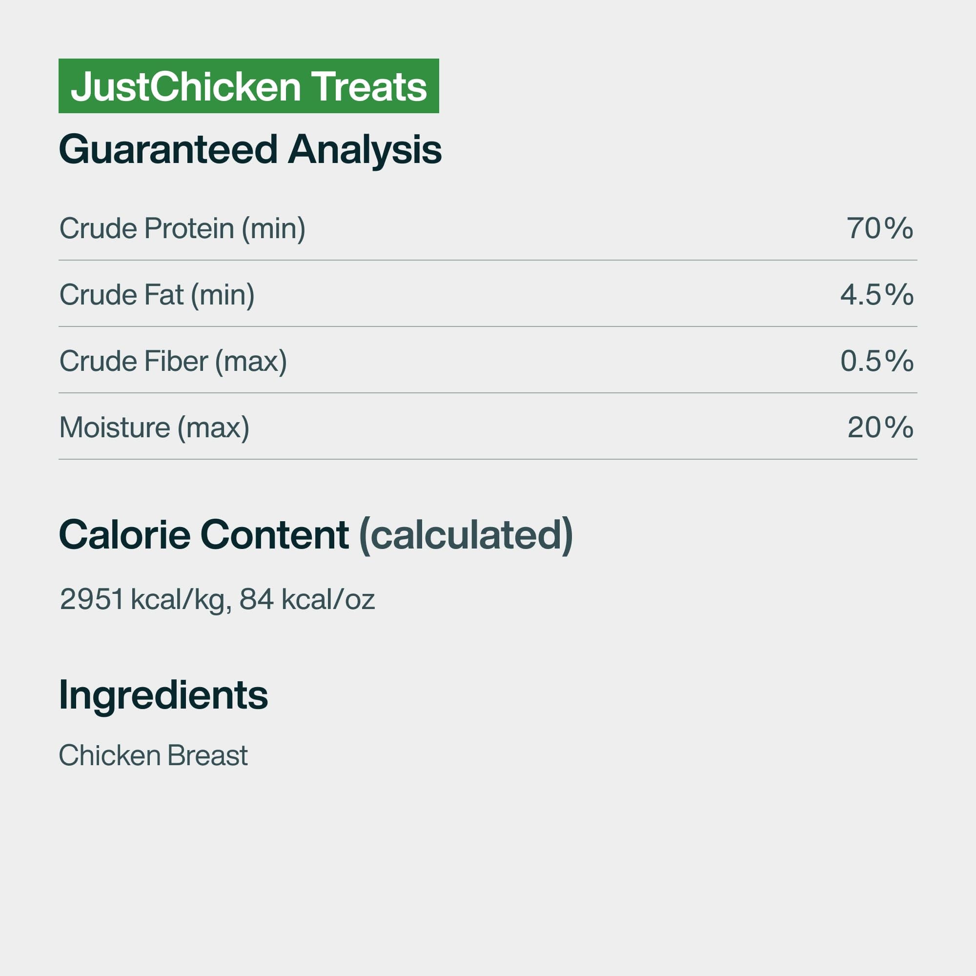 JustFoodForDogs Snack para Perros, Ingredientes Individuales, Pollo, golosinas saludables para Perros, 510 ml