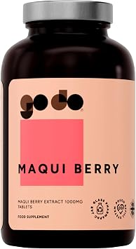 Maqui Berry Tablets 1000mg 360 Tablets | Suitable for Vegan | Health & Wellbeing | Pure Maqui Berry Extract