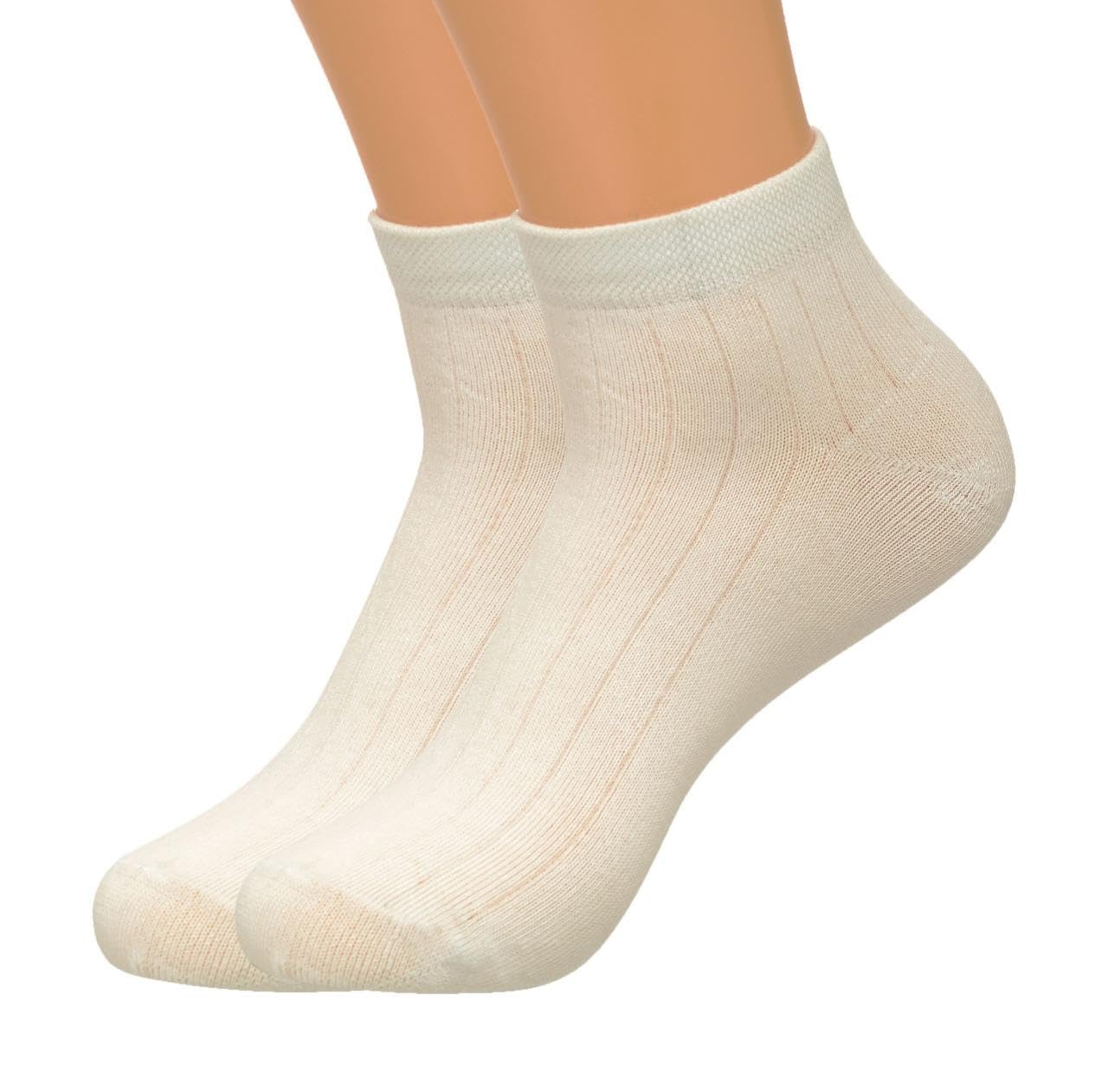 Cotton Ankle Length Socks for Men & Women 1 Pairs socks Blue, Black, Brown, White, Gray, Pack of 1 Set Scoks-picture-41
