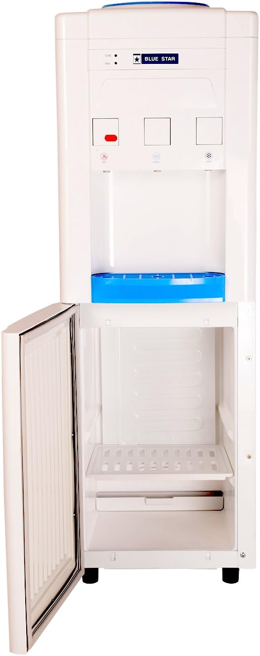 Blue Star BWD3FMRGA Star Hot, Cold and Normal Water Dispenser with Refrigerator(Standard)