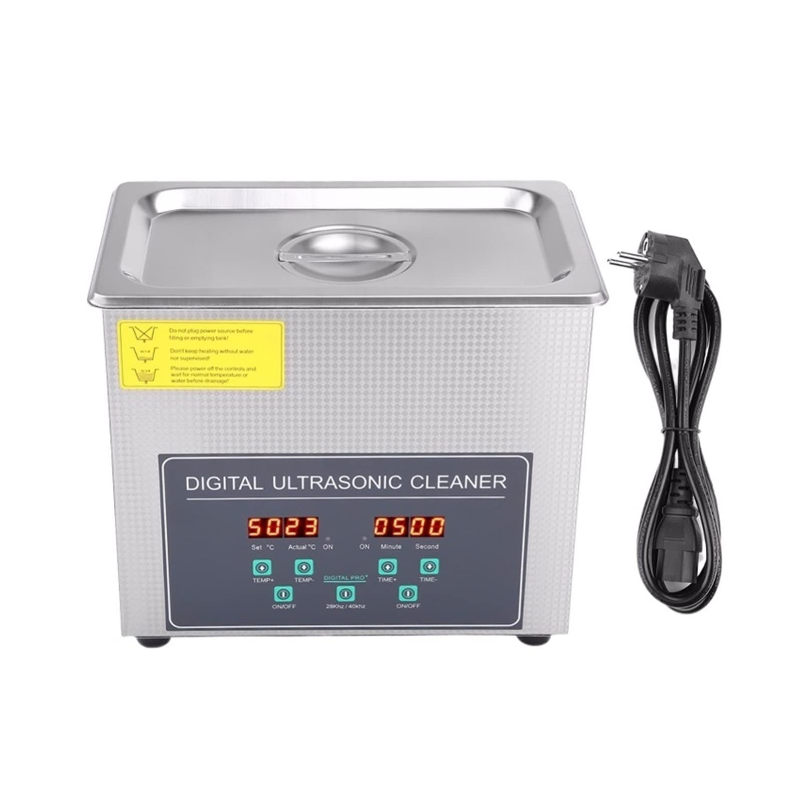 Urządzenie do czyszczenia ultradźwiękowego 10L Ultrasonic Cleaner podwójna częstotliwość Cyfrowa Ultradźwiękowa wanna do pralki