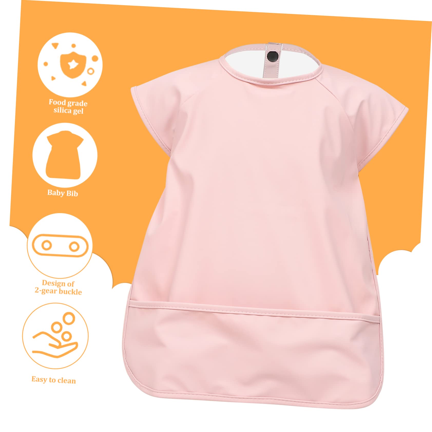 Bavaglino Per Mangiare Il Bambino Bavaglino Impermeabile Bavaglini Per Bavaglini Bavaglini Lavabili Per Neonati Grembiule Per Pittura Per Bambini Grembiule Impermeabile Bavaglino