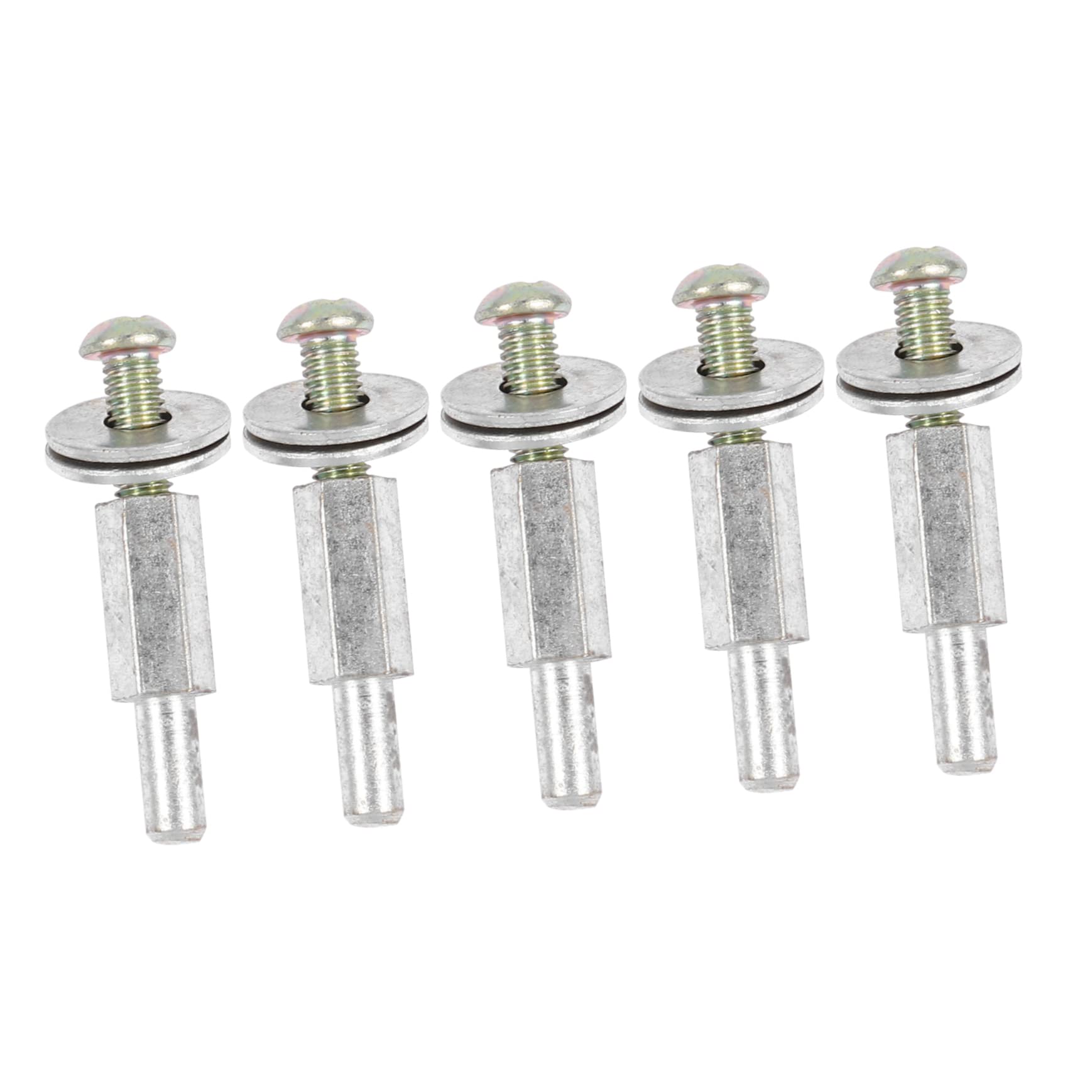 Housoutil Grinding Wheels Extender Shanks 5 Pcs Cloth Wheel Connecting Rod for Mandrel