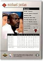 Vista 2 de 1998-99 Upper Deck Black Diamond #1 MICHAEL JORDAN Chicago Bulls Tarjeta de baloncesto coleccionable de la cubierta superior