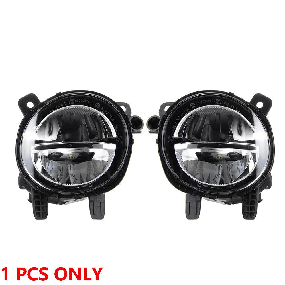 Riloer 1 luz antiniebla LED para parachoques delantero de coche, 63177315559 (izquierda), 63177315560 (derecha), compatible con BMW Serie 3 F30 F35 LCI 320i 328d 330e 2012-2018