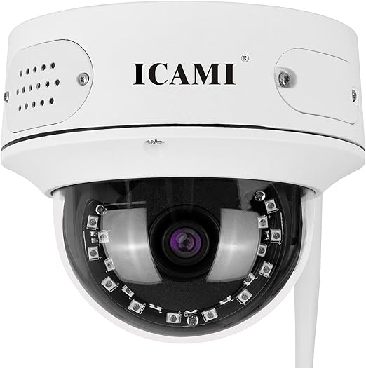 Amazon Co Jp Icami 防犯カメラ 屋外 ワイヤレス 監視カメラ 800万画素 Sdカード録画 留守 ネットワークカメラ 簡単 設置 車上荒らし 家庭用 遠隔監視 スマホ マイク内蔵 防水 Ipカメラ 双方向音声 屋内 無線 家電 カメラ