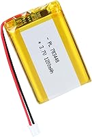 Vista 14 de 802030 Batería Lipo de 3.7V 400mAh 802030 Juego de Batería de Polímero de Litio Recargable con Conector JST PH2.0mm para Dispositivo Electrónico