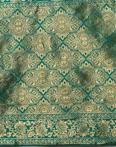 Image of Women's Banarasi Saree Pure Kanjivaram Silk Saree Soft Design Wear Pattu Sarees Cotton With Blouse Piece Kanchipuram for Wedding new ladies sadi