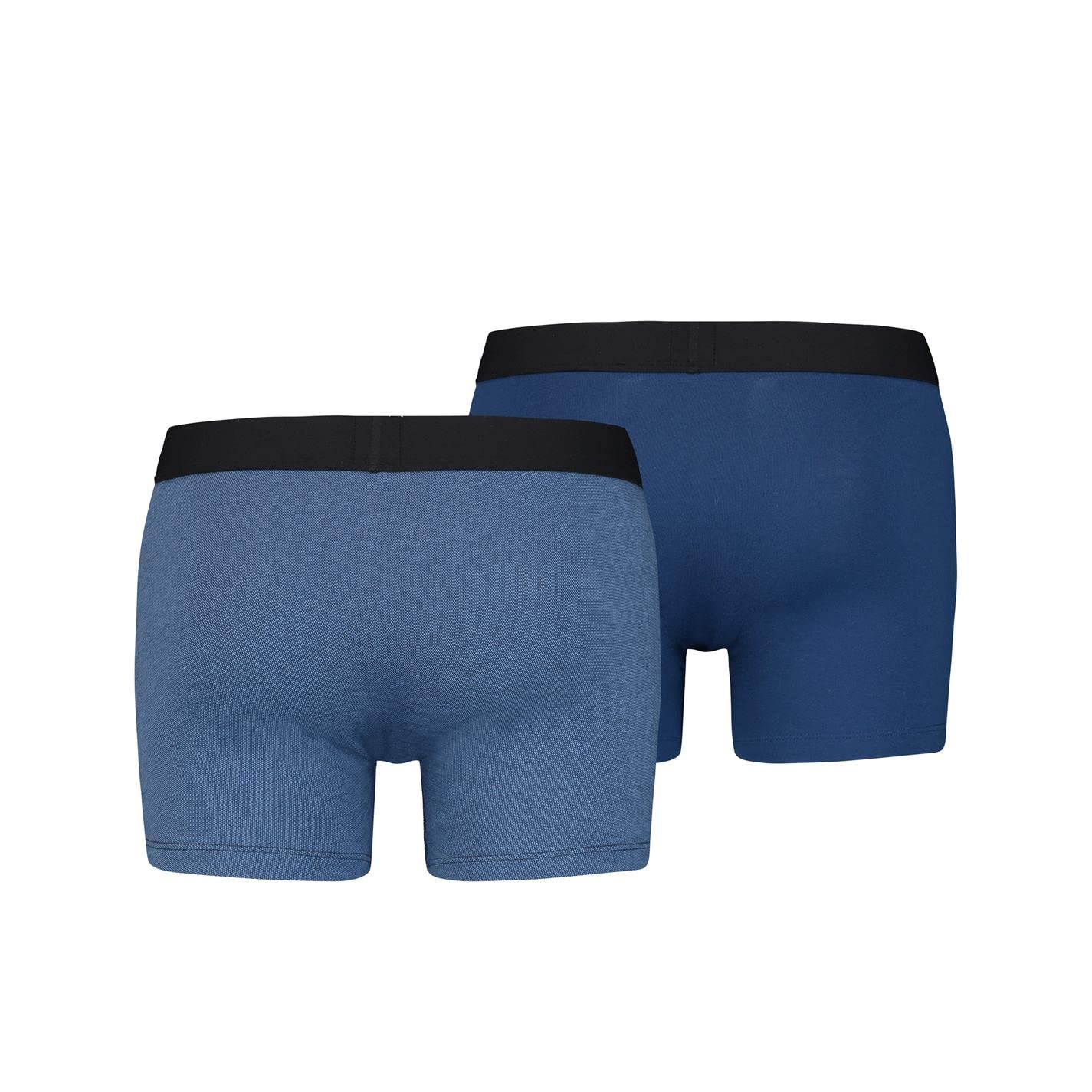 Levi's Men's Dark Blue Combo Boxer Underwear (Pack Of 2), Xxl