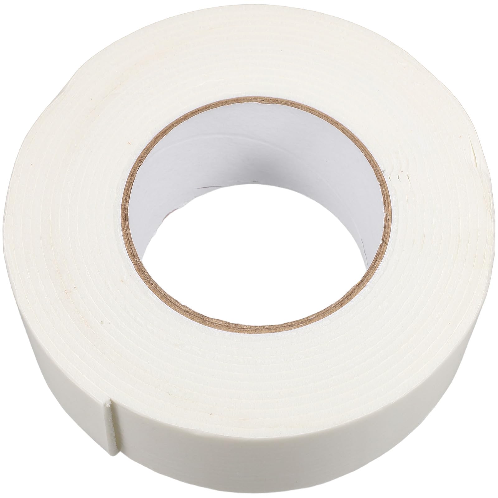iplusmile Ruban Adhésif Double Face en Mousse Blanche 25 mm x 50 mm x 5 m Étanche Résistant au Gel Adhérence Forte