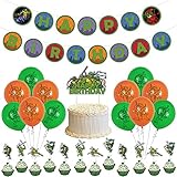 ✪ Alta calidad: estas decoraciones de globos de Teenage Mutant Ninja Turtles están hechas de materiales duraderos de alta calidad. Las decoraciones de globos de fiesta son resistentes y duraderas, no tóxicas e inofensivas, más respetuosas con el medio ambiente y pueden soportar varias celebraciones de cumpleaños.