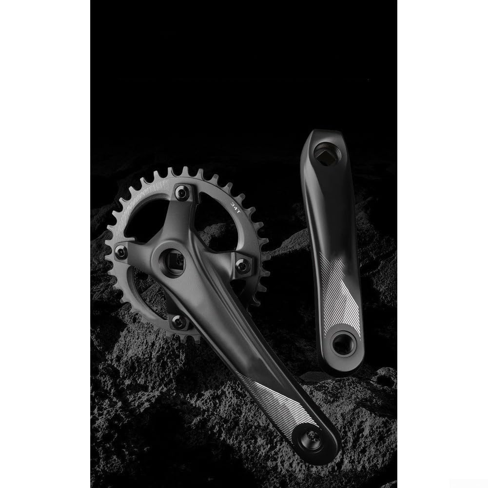 Juego de Bielas para forjado CNC 104BCD Negro Juego de Bielas