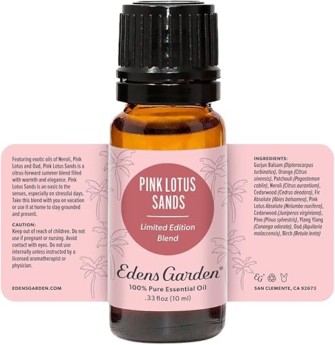 Miniatura 9 de Edens Garden Mezcla de Aceites Esenciales de Loto Rosa - 100% Puro Grado Premium, Sin Diluir, Natural, Terapéutico, Aromaterapia, Lo Mejor para