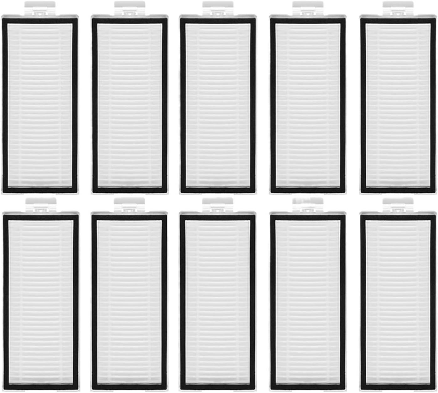 Filter Compatible With Roborock Q5 Pro, Q5 Pro Plus, Q7, Q7+, Q7 Max, Q7 Max+, Q8 Max, Q8 Max Plus Robot Vacuum Cleaner Accessories Parts(10 Pack)
