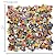 Lanyani Vibrant Broken Ceramic Tiles for Crafts Mosaics,Irregular Polished China Tile Scraps Stained Glass Pieces, Mixed Colors- 2Pounds/0.97 Square Foot