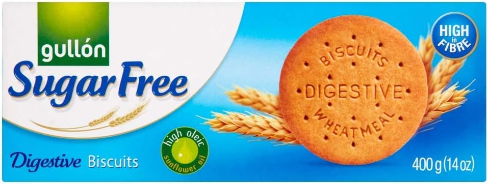Sugar Free Digestive Cookie 400g (Pack of 4)