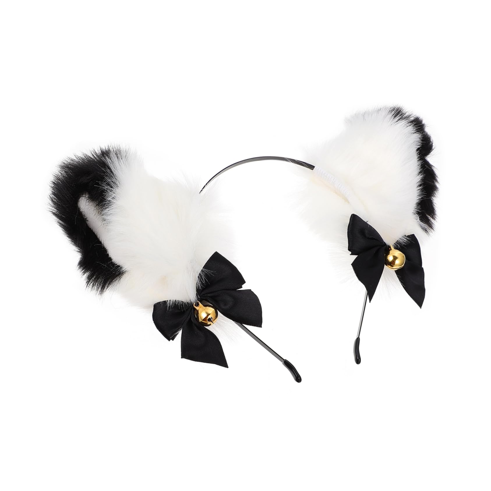 LAKJUOZ – Bandeau Oreilles De Chat En Peluche, Ajustable Pour Filles Et Femmes (1 Pièce)
