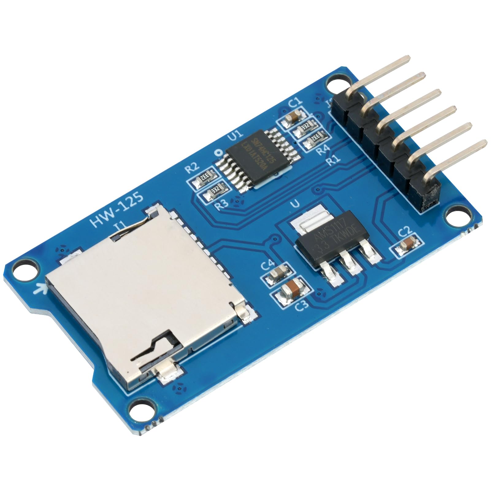 6 szt. moduł czytnika kart SD interfejs SPI kompatybilny z Arduino UNO/R3/MEGA