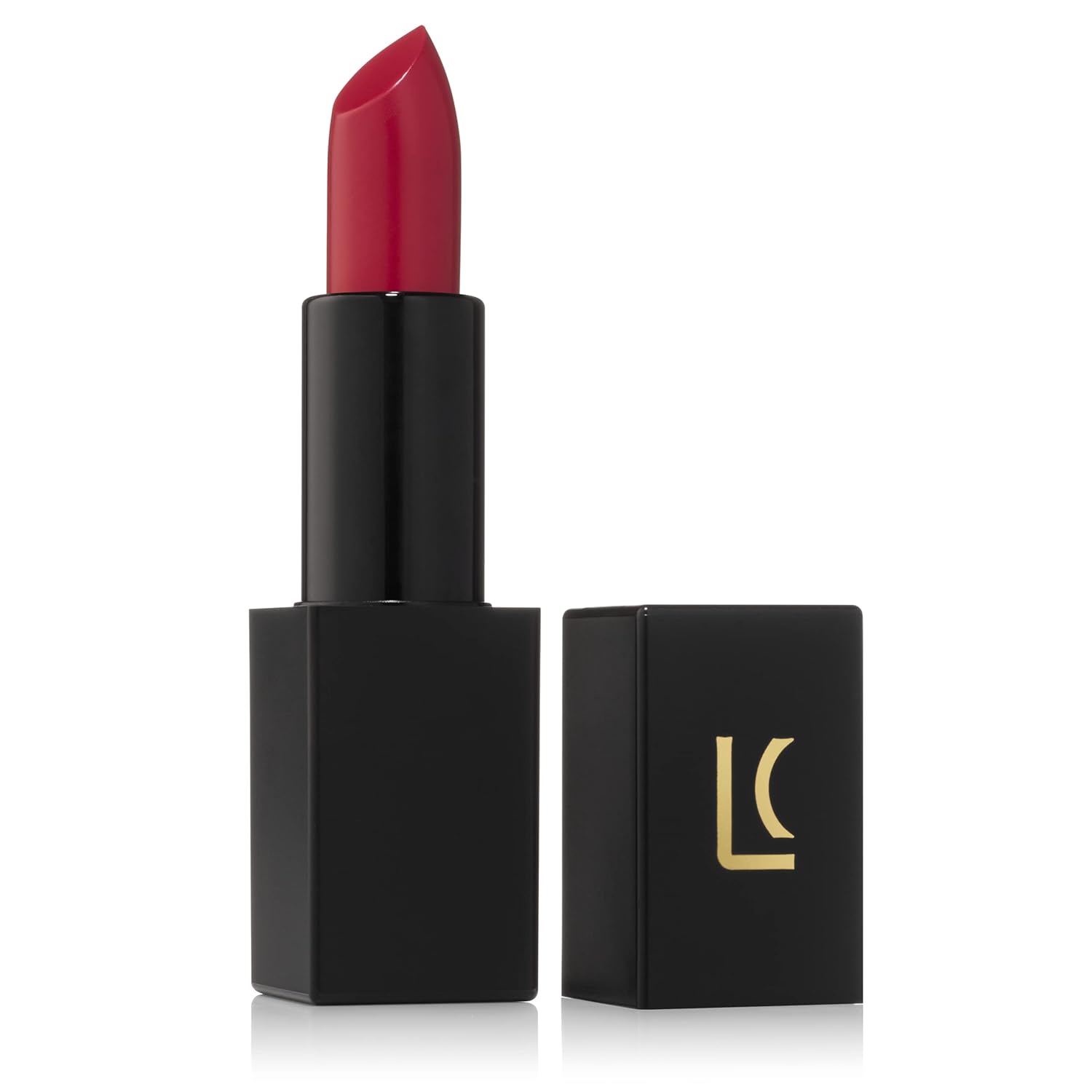 Lucky Chick Semi-Matte Lipstick - Joy, Fuschia Pink - Natural Moisturizing Ingredients for All Day Wear - Paraben-Free, Cruelty-Free, Vegan Formula - Hydrating Highly-Pigmented Lip Makeup : Beauty & Personal Care