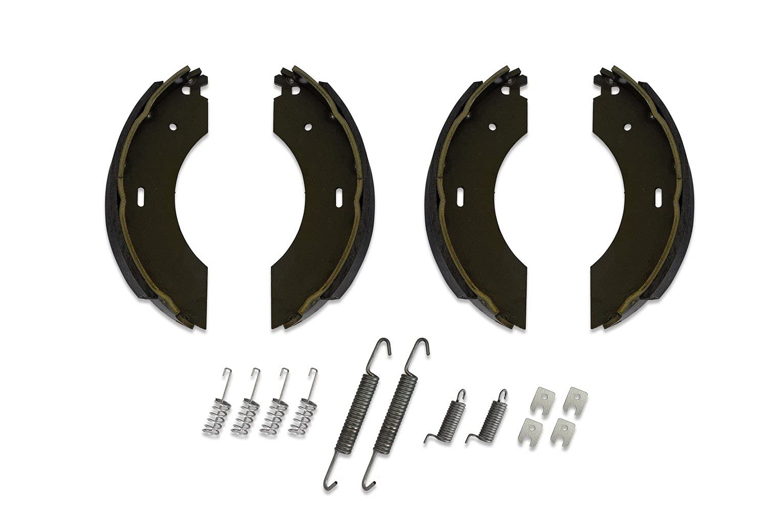 KAMPOL Automotive Mâchoires de Frein 230x60 mm pour AL-KO 2360 2361, Kit de Remplacement Complet avec Ressorts pour Restaurer la Sécurité de Freinage de Remorque