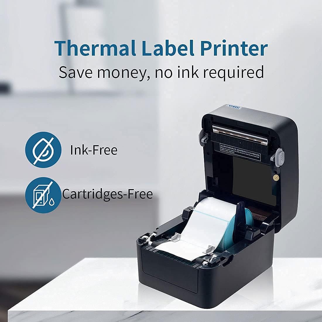 Buy Shipping Label Printer, vretti Thermal Label Printer for ...