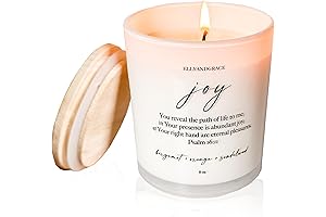Elly & Grace Jar Candle, Blessings for Joy Scented Glass Candle